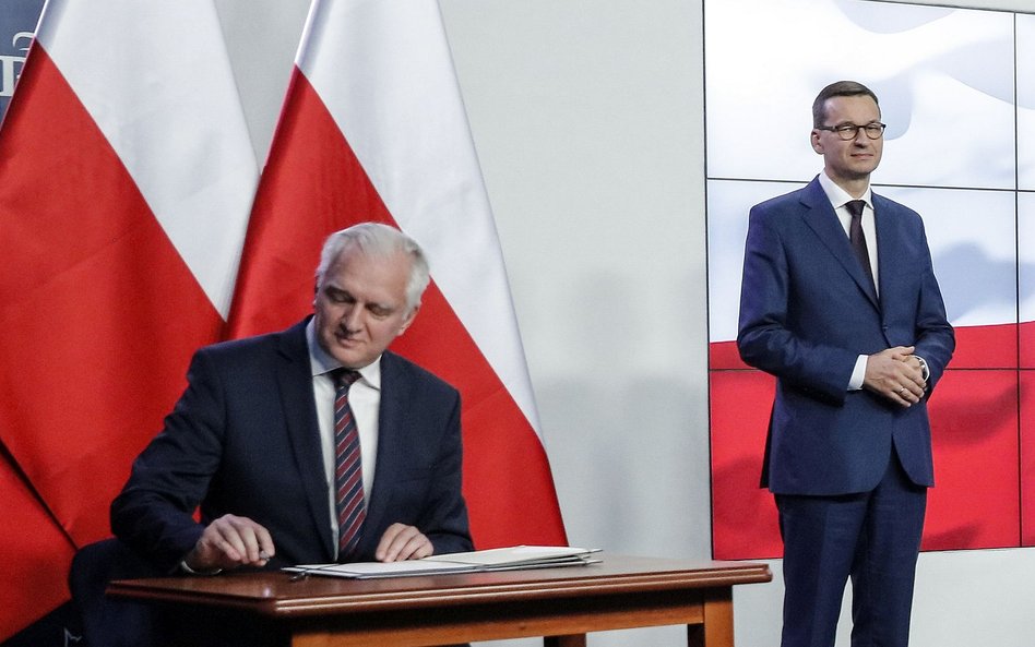 Obowiązki ministra rozwoju będzie sprawował premier Morawiecki