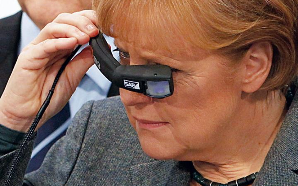 Kanclerz Niemiec Angela Merkel jest stałym gościem na teleinformatycznych targach w Hanowerze