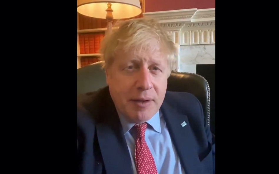 Boris Johnson pisze do wszystkich obywateli