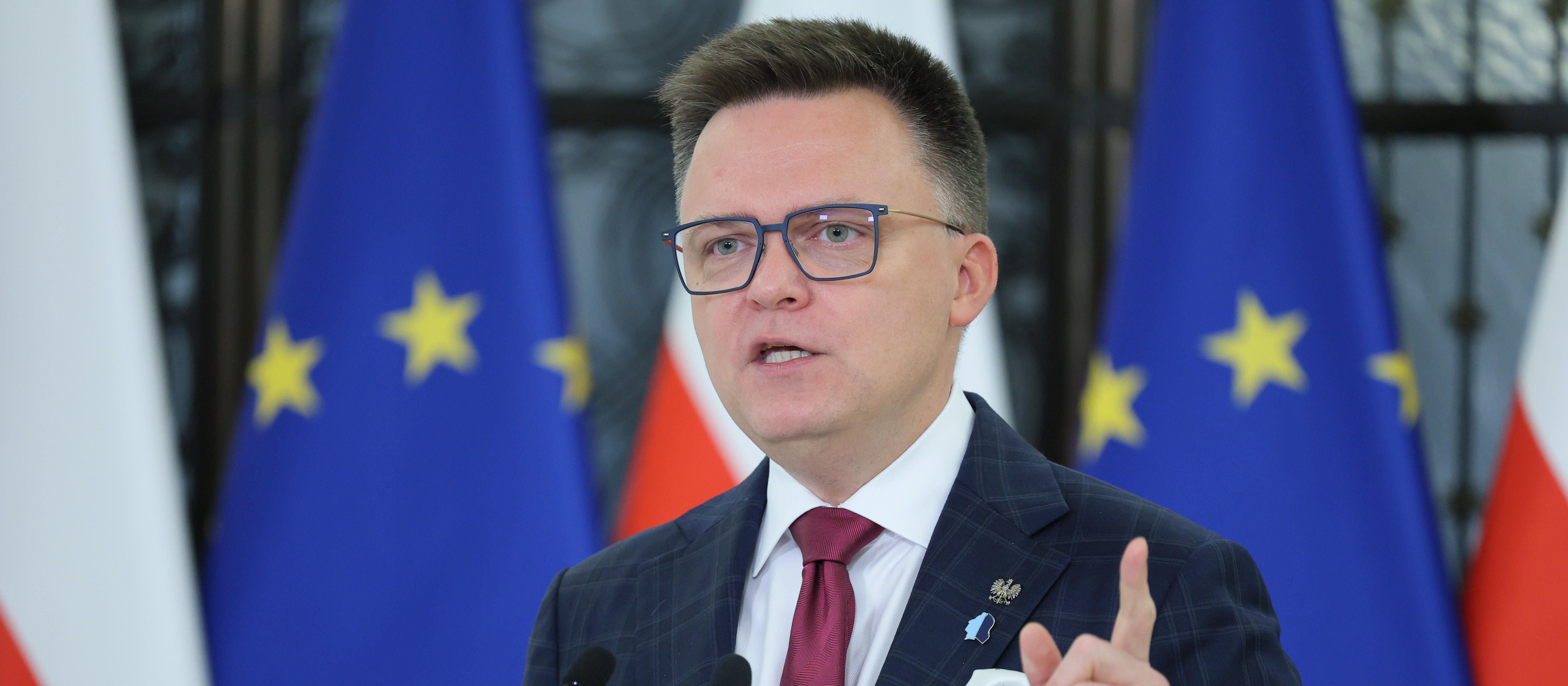 Szymon Hołownia: Dlatego dokonałem zaprzysiężenia Karola Nawrockiego