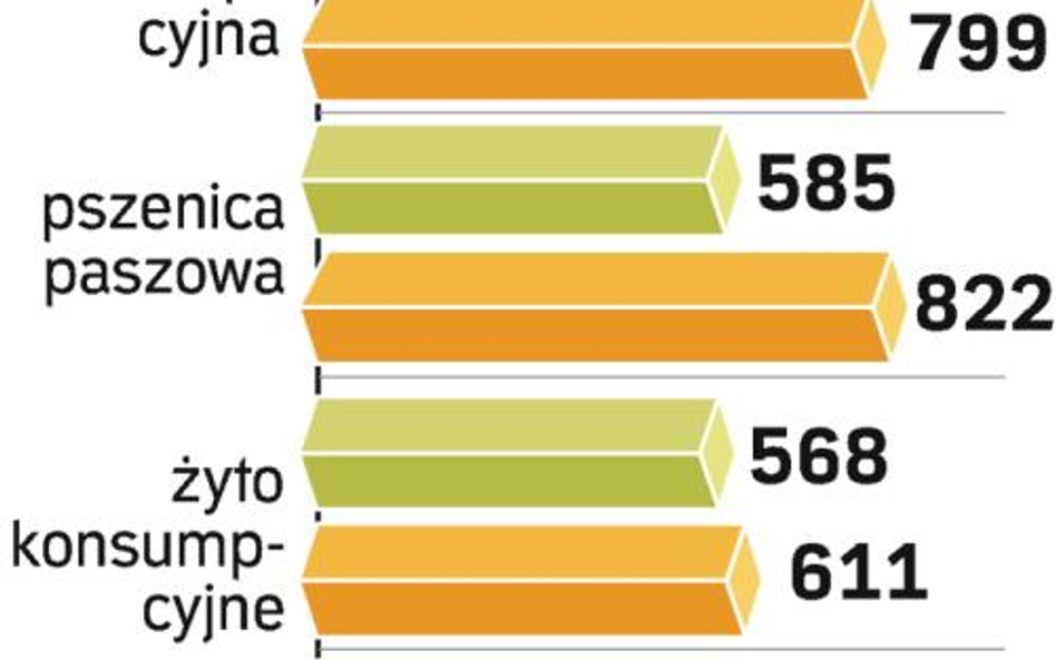 Zboże podrożeje dopiero wiosną