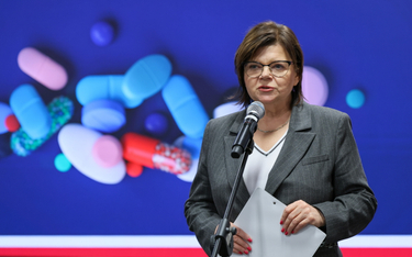 Minister zdrowia Izabela Leszczyna (PO)