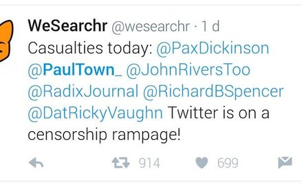 Zablokowanie kilku kont prawicowych radykałów rozsierdziło zwolenników Trumpa