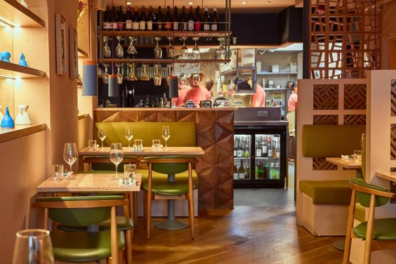 Wnętrze restauracji Chishuru