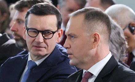 Mateusz Morawiecki i Karol Nawrocki