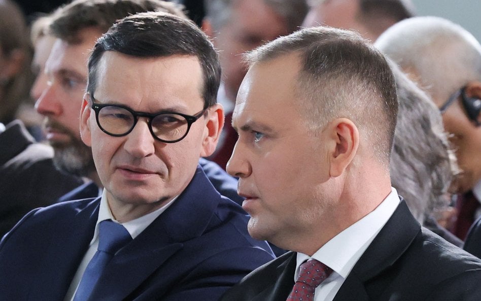 Mateusz Morawiecki i Karol Nawrocki