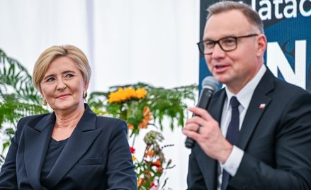 Agata Duda i Andrzej Duda