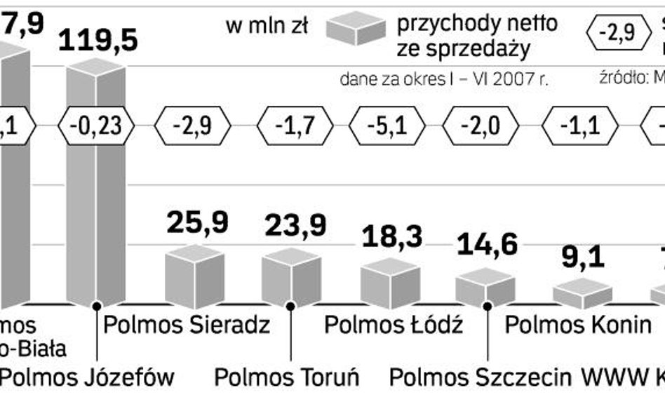 Skarb nie chce łączyć Polmosów