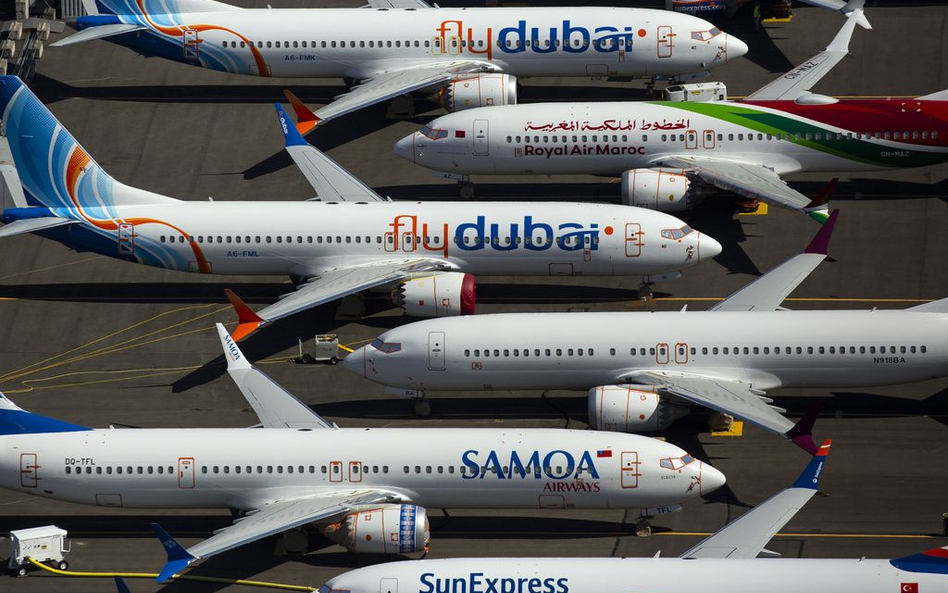 Uziemione Boeingi 737 MAX