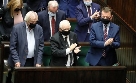 Ryszard Terlecki, Jarosław Kaczyński, Mariusz Błaszczak