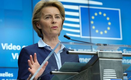 Przewodnicząca Komisji Europejskiej Ursula Von Der Leyen