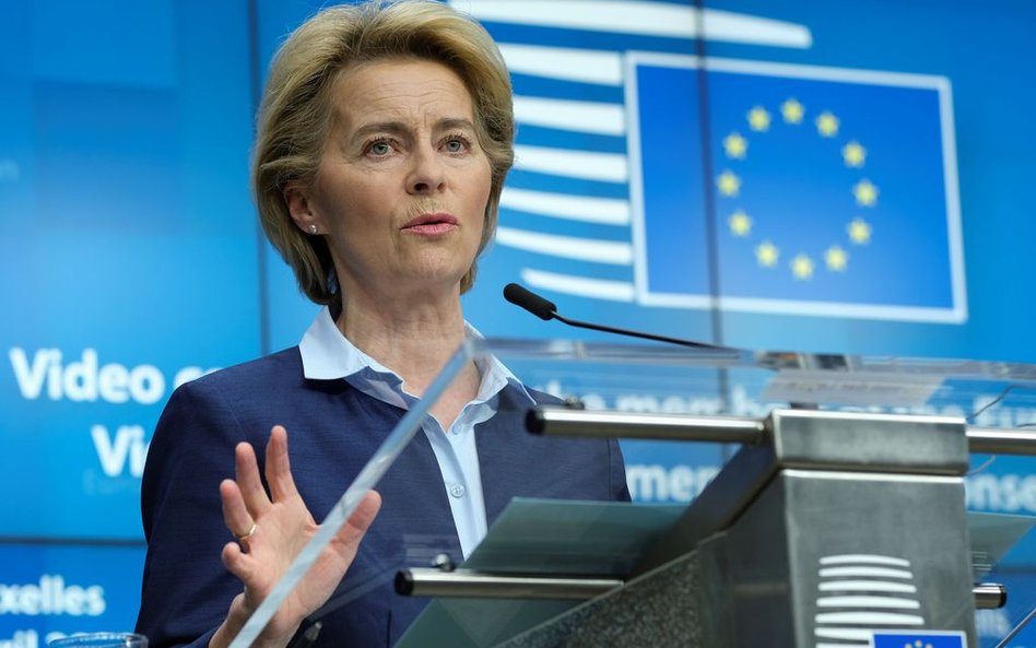 Przewodnicząca Komisji Europejskiej Ursula Von Der Leyen