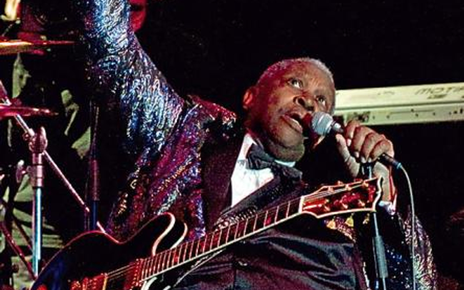 Legenda bluesa B.B. King był w świetnej formie