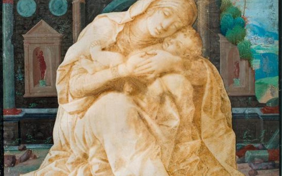 Andrea Mantegna, „Matka Boska z Dzieciątkiem”, 1491