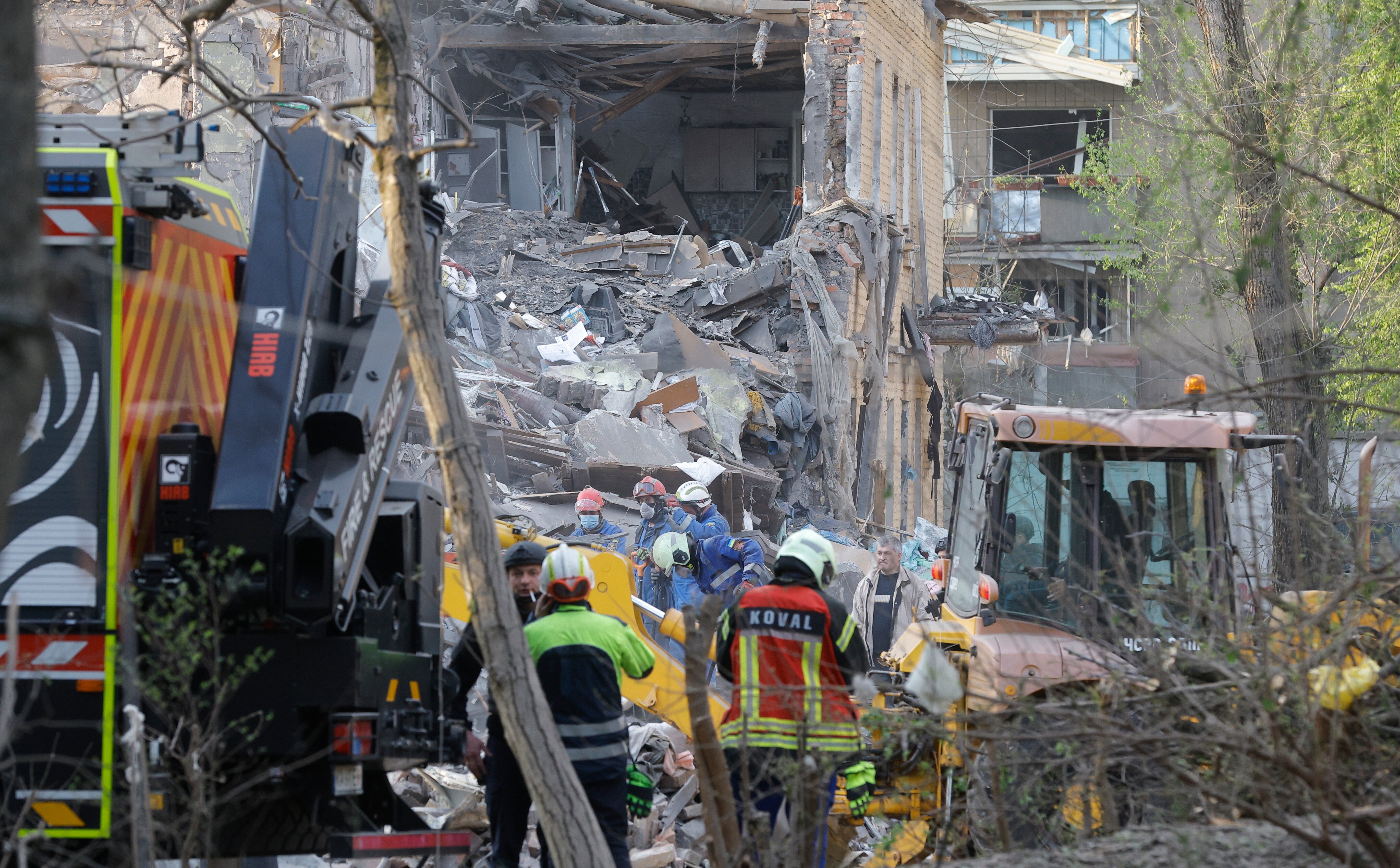 Rosjanie zaatakowali Kijów. Jest reakcja Donalda Trumpa. „Władimir, przestań!”