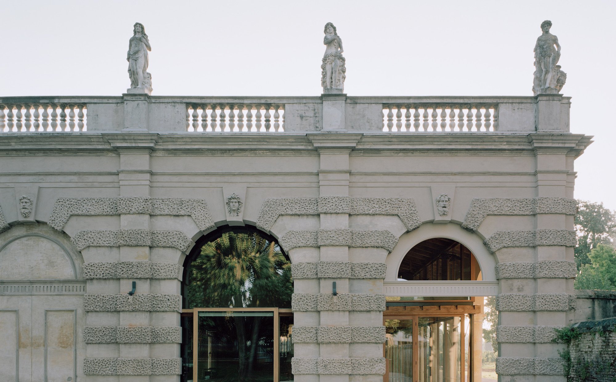 Metamorphosis of an eighteenth-century Italian villa. Offices in historical  interiors