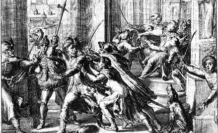 Zamach Michała Piekarskiego na Zygmunta III Wazę. Warszawa, 15 listopada 1620 r.