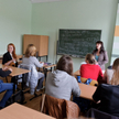 Zajęcia w szkole w Grodnie