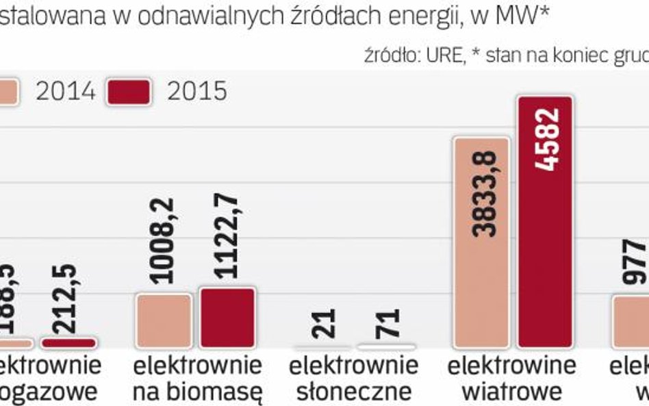 Prawie 7 tys. MW zainstalowanych w OZ Gros to moce farm wiatrowych na lądzie