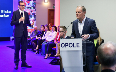 Mateusz Morawiecki i Donald Tusk