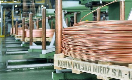 Miedziowa hossa winduje cenę akcji KGHM