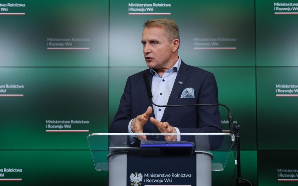 Dyrektor generalny Krajowego Ośrodka Wsparcia Rolnictwa Henryk Smolarz