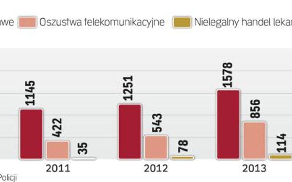 Coraz większa liczba użytkowników internetu sprawia, że liczba przestępstw w sieci z roku na rok roś