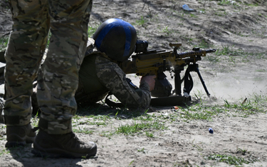 Ukraińscy żołnierze podczas szkolenia (fot. ilustracyjna)
