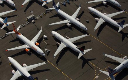 Samoloty Boeinga czekają na naprawę