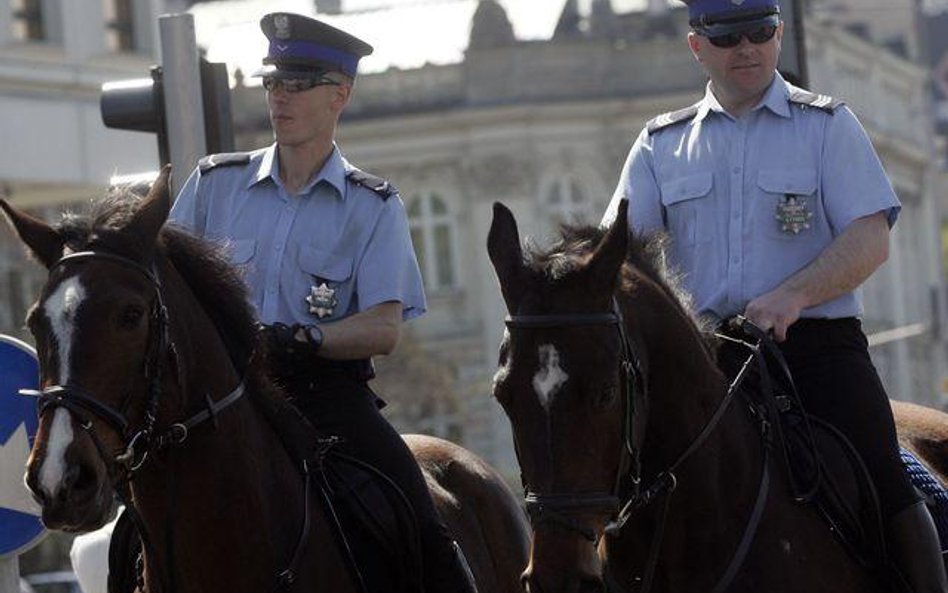 Warszawska policja konna