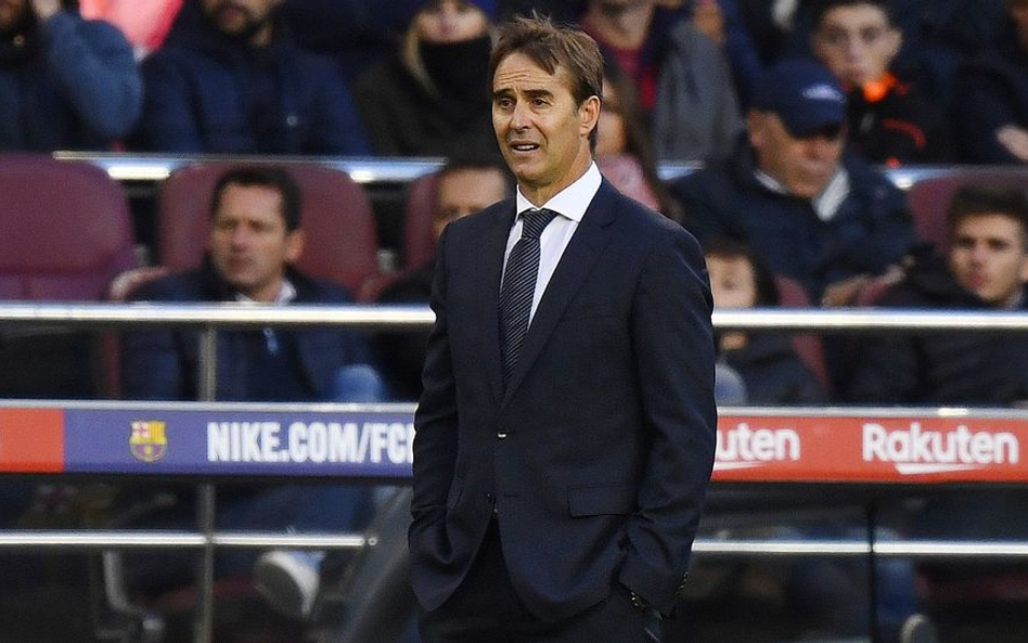 Trener Julen Lopetegui zwolniony z Realu Madryt
