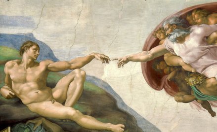 Stworzenie Adama – fresk autorstwa Michała Anioła znajdujący się na sklepieniu Kaplicy Sykstyńskiej 