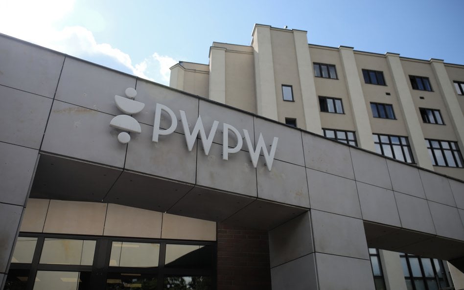 Siedziba Polskiej Wytwórni Papierów Wartościowych w Warszawie
