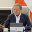 Warszawa, 10.12.2024. Premier Donald Tusk podczas posiedzenia rządu w KPRM w Warszawie. Ministrowie 