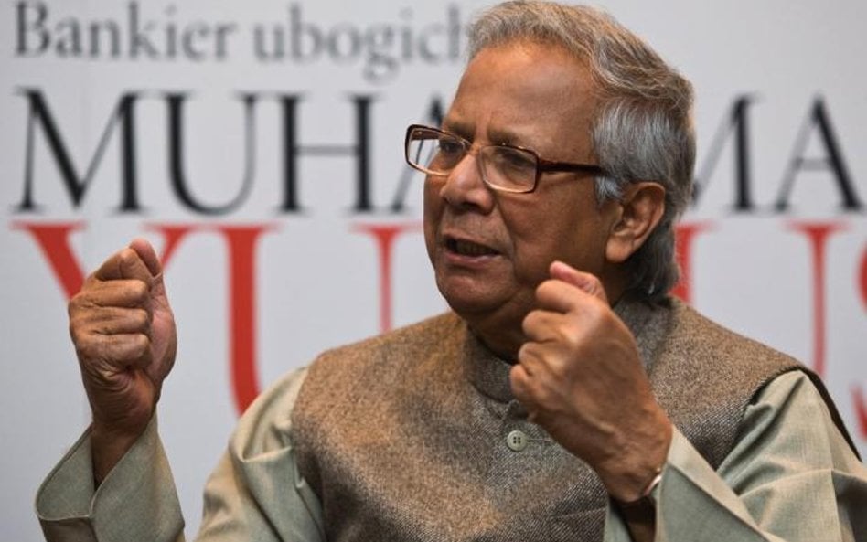 Mohammed Yunus: Rozumiem, że politykom może się nie podobać moja osoba, ale dlaczego chcą zniszczyć 