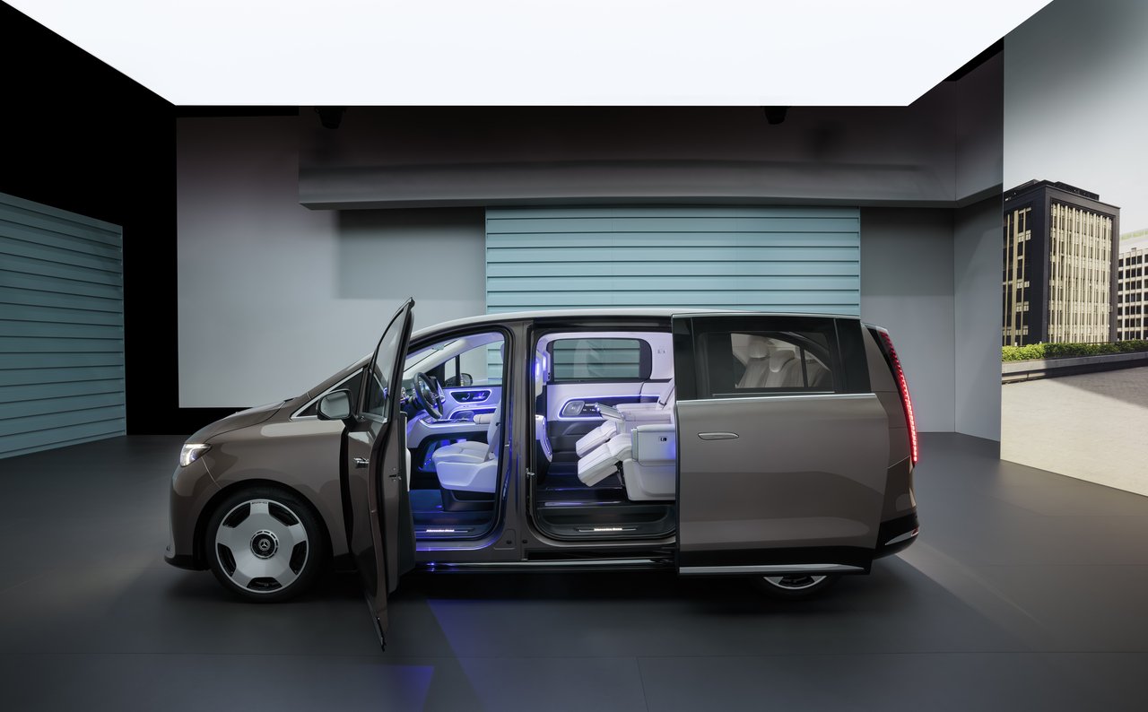 Mercedes VLE - luksusowy rywal Volkswagena ID. Buzz z zasięgiem ponad 700 km