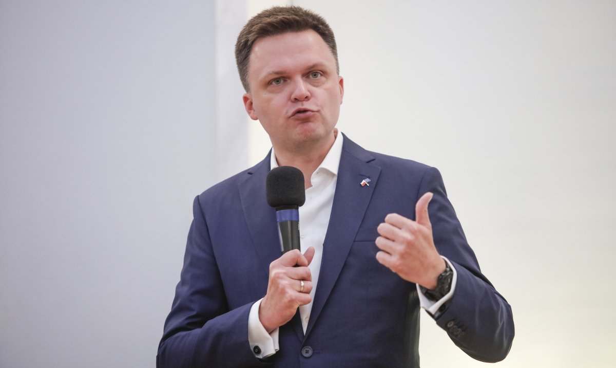 Rosyjska rakieta pod Bydgoszczą. Szymon Hołownia pyta co jeszcze musi wlecieć nad Polskę, by Mariusz Błaszczak podał się do dymisji