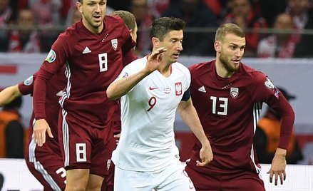 Polska wygrywa z Łotwą po trafieniach Lewandowskiego i Glika