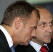 Kazimierz Marcinkiewicz z Donaldem Tuskiem