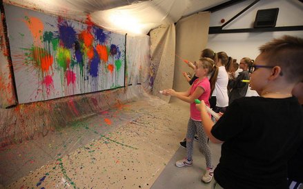 Łódzka zrewitalizowana elektrownia.