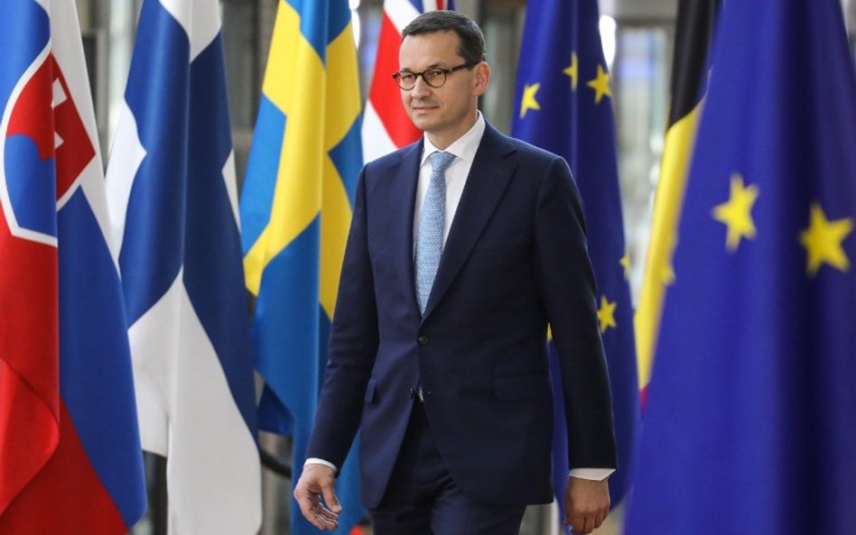 Przemówienie premiera w PE: Eurokonserwatysta Morawiecki