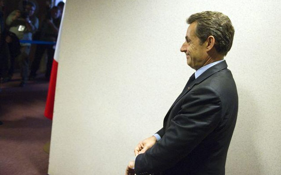 Prezydent Francji Nicolas Sarkozy