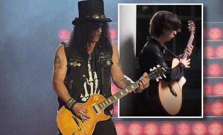 Gitarzysta Guns N' Roses zachwycony Polakiem Marcinem Patrzałkiem