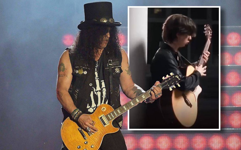 Gitarzysta Guns N' Roses zachwycony Polakiem Marcinem Patrzałkiem