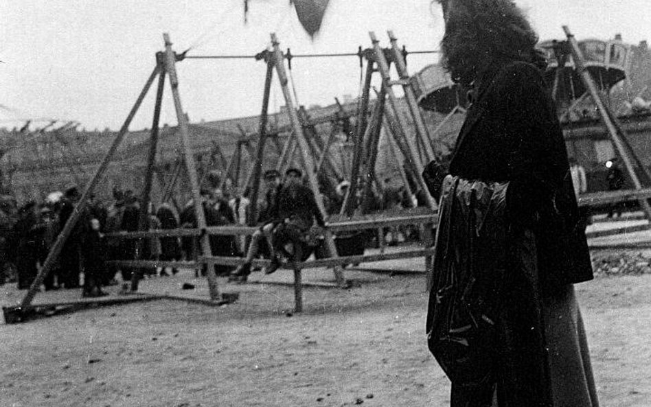 Tak wyglądał plac Krasińskich w kwietniu 1943 roku