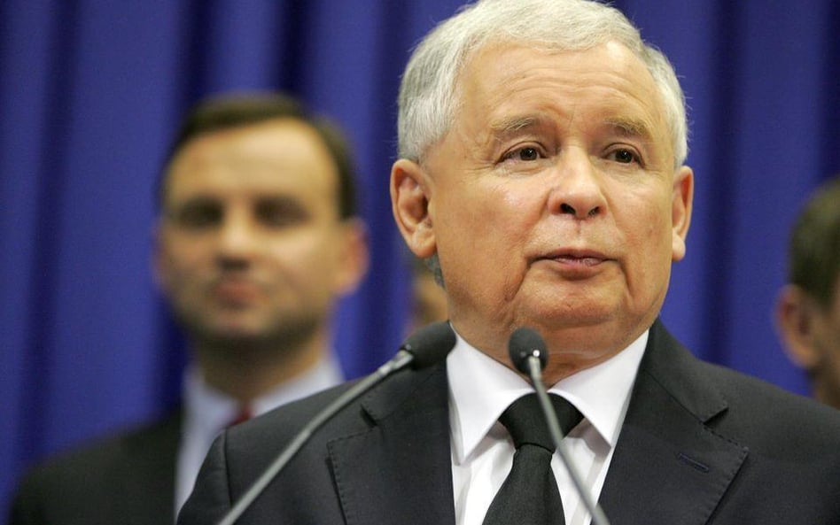 Prezes PiS Jarosław Kaczyński