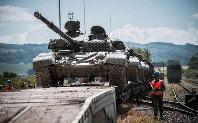 Wszystkie słowackie czołgi T-72M1 skoncentrowane są w batalionie czołgów z Trebišova 2. Brygady Zmec