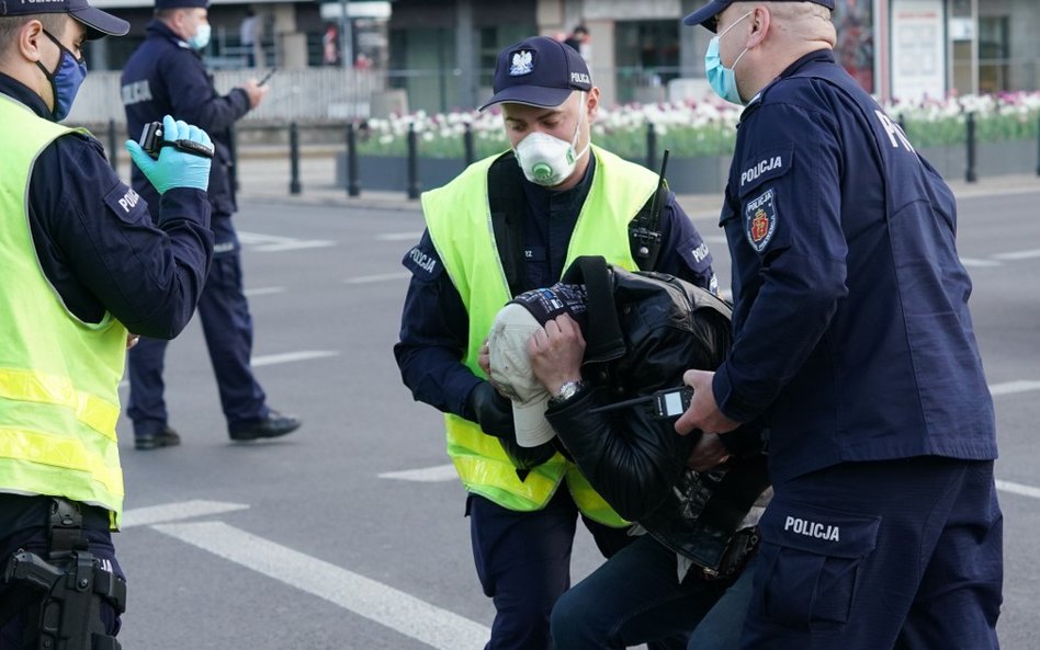 Protest pod Kancelarią Premiera. Zatrzymano 38 osób