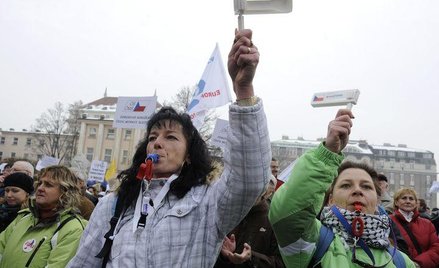 Protest w Czechach