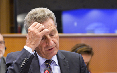 Niemiecki polityk Günther Oettinger (na zdjęciu) powiedział wprost, że to, z czym mamy do czynienia 